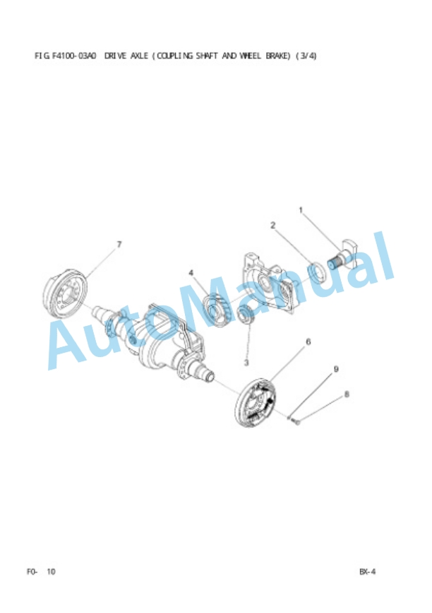 Komatsu FG20-16, FG25-16, FG20H-16, FG25H-16, FG20N-16, FG25N-16, FG30N-16, FG30-16, FD20-16, FD25-16, FD20H Parts Manual PEB16E1-01-2