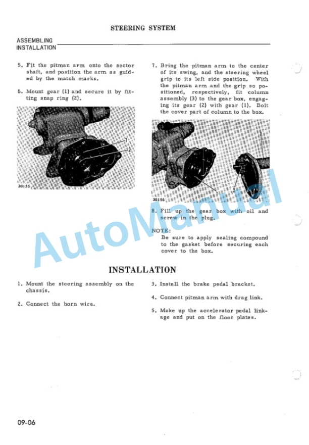 Komatsu FG20-6, FD20-6, FG25-6, FD25-6 Forklift Truck Shop Manual FG(D)20.25-6-BE1-4