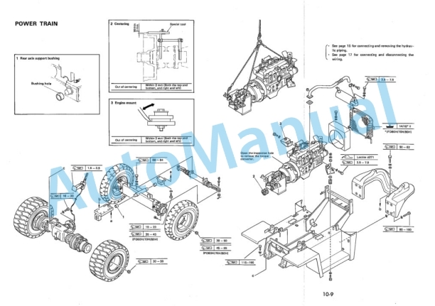 Komatsu FG50-5, FG60-5, FG70-5, FD50-5, FD60-5, FD70-5, FD50E-5, FD60E-5, FD70E-5, FD50H-5, FD60H-5, FD70H-5 Forklift Truck Shop Manual FB50_80.5-BE1-2