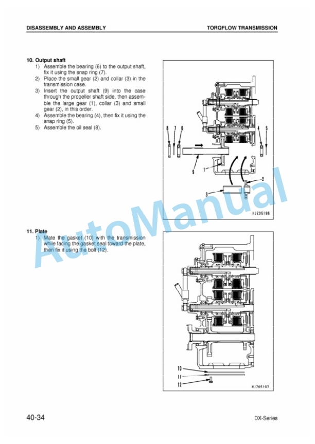 Komatsu FG50-7, FG60-7, FG70-7, FD50-8, FD60-8, FD70-8, FD80-8 Forklift Truck Shop Manual BED08E1-02-3