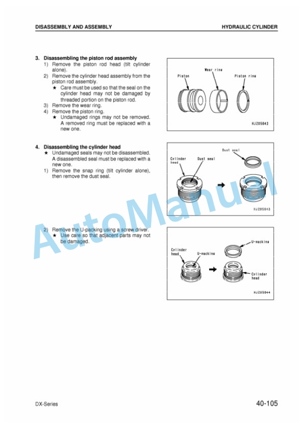 Komatsu FG50-7, FG60-7, FG70-7, FD50-8, FD60-8, FD70-8, FD80-8 Forklift Truck Shop Manual BED08E1-02-4