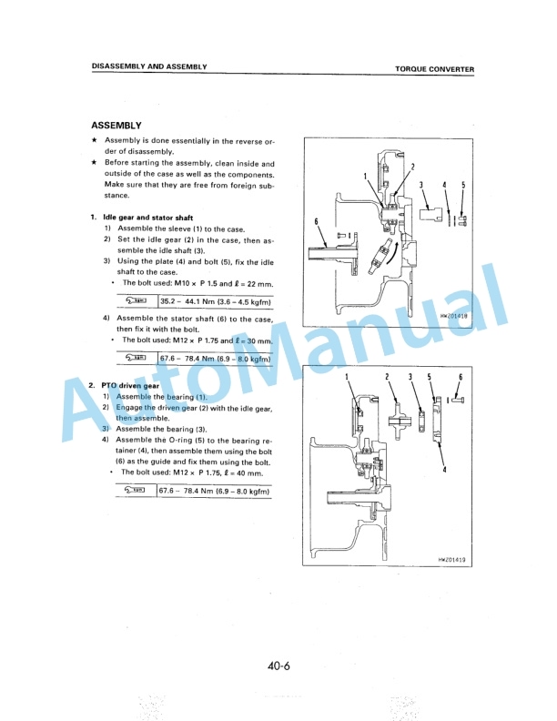 Komatsu FG50-7, FG60-7, FG70-7, FD50E-7, FD60E-7, FD70E-7, FD50-7, FD60-7, FD70-7, FD80-7 Forklift Truck Shop Manual SM181-3