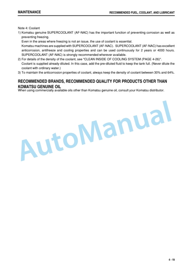 Komatsu GD535-5 Motor Grader Operation and Maintenance Manual PEN00934-04-5