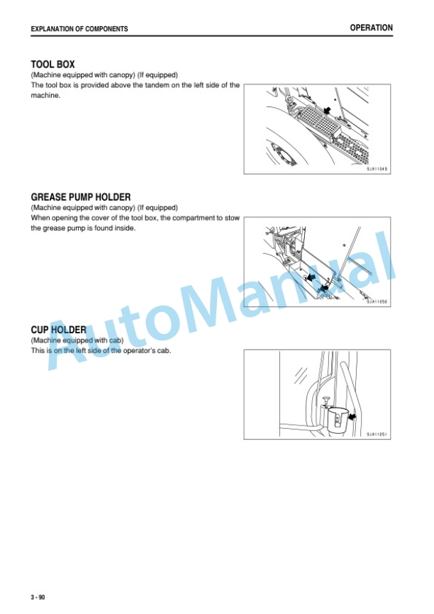 Komatsu GD555-5 Motor Grader Operation and Maintenance Manual PEN00492-16-3