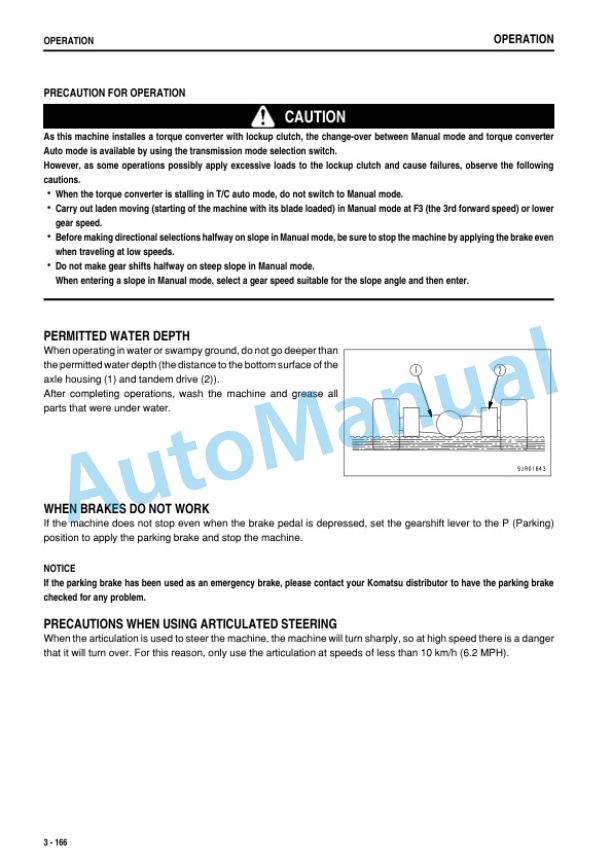 Komatsu GD555-5 Motor Grader Operation and Maintenance Manual PEN00492-16-4