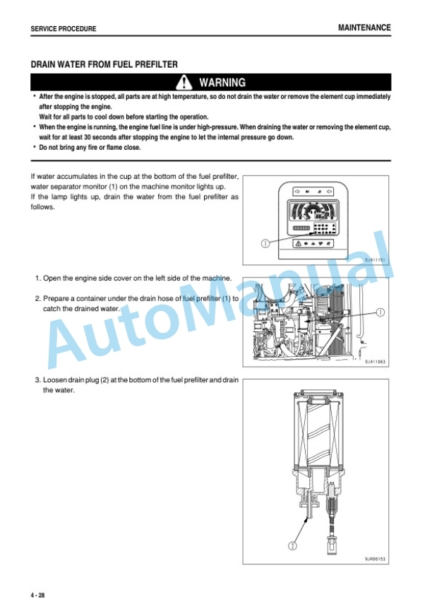 Komatsu GD555-5 Motor Grader Operation and Maintenance Manual PEN00492-16-5