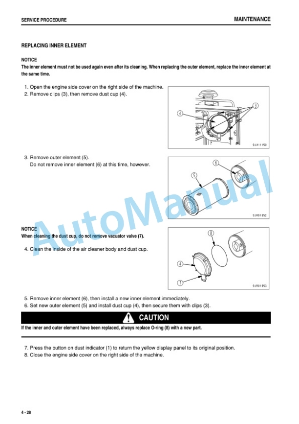 Komatsu GD555-5 Motor Grader Operation and Maintenance Manual PEN01014-06-5