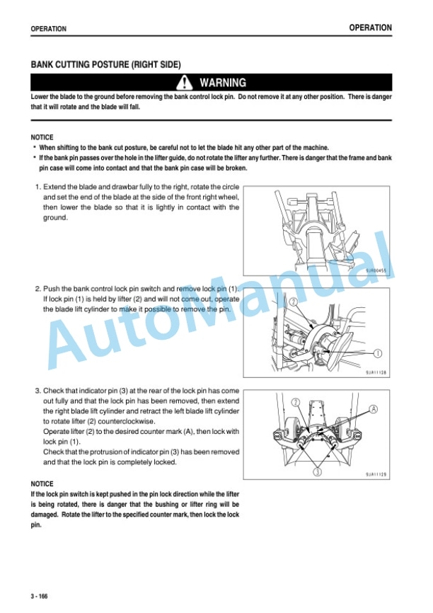 Komatsu GD675-5 Motor Grader Operation and Maintenance Manual PEN00494-14-4