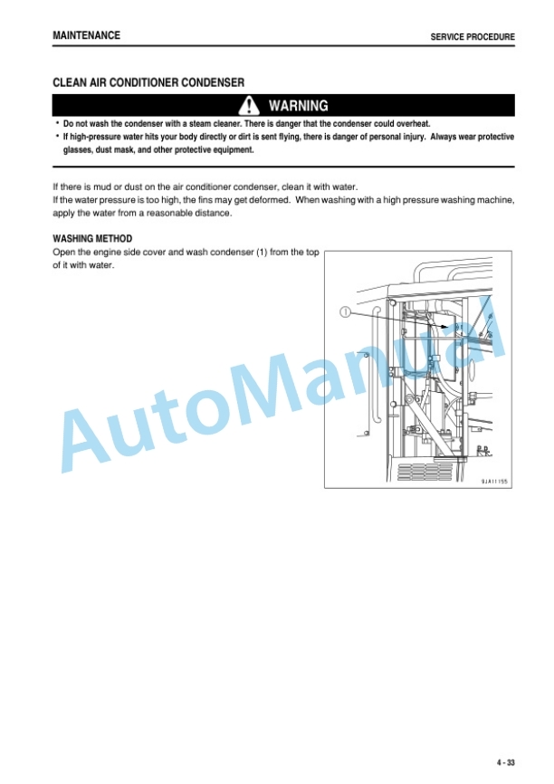 Komatsu GD675-5 Motor Grader Operation and Maintenance Manual PEN00494-14-5