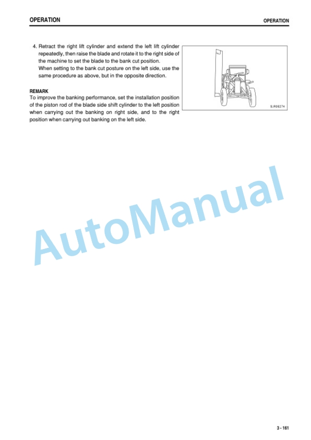 Komatsu GD705-5 Motor Grader Operation and Maintenance Manual PEN00687-13-4
