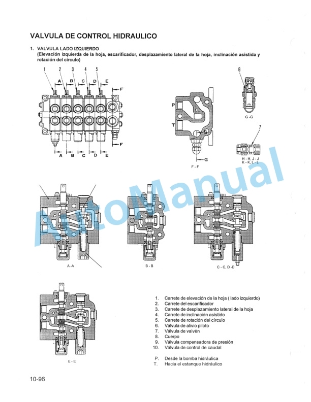 Komatsu GD825A-2 Motor Grader Shop Manual GSBM002301-3