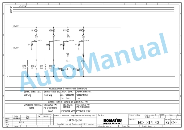 Komatsu H185S Hydraulic Shovel Shop Manual H185S06108SM-2