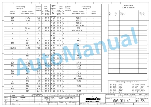 Komatsu H185S Hydraulic Shovel Shop Manual H185S06108SM-4