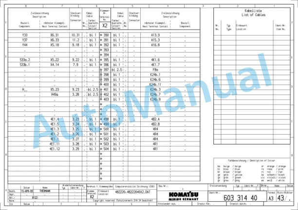 Komatsu H185S Hydraulic Shovel Shop Manual H185S06108SM-5