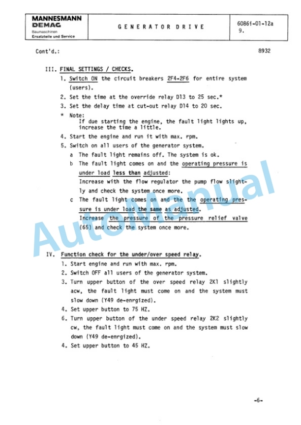 Komatsu H285S Hydraulic Shovel Service Manual H285S78115SM-5