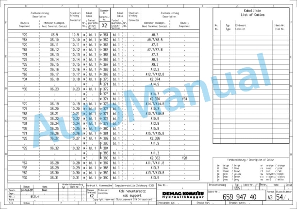 Komatsu H285S Hydraulic Shovel Shop Manual H285S78135SM-5