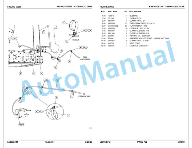 Komatsu HD1500-7 Dump Truck Parts Manual FEN01059-00-5