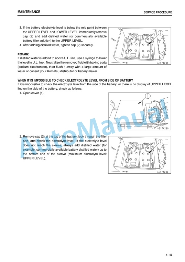Komatsu HD255-5 Dump Truck Operation and Maintenance Manual PEN00094-09-5