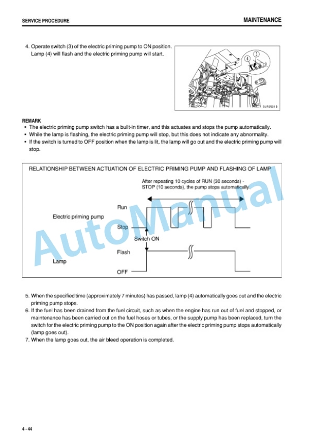 Komatsu HD465-7E0, HD605-7E0 Dump Truck Operation and Maintenance Manual TEN00861-07-4