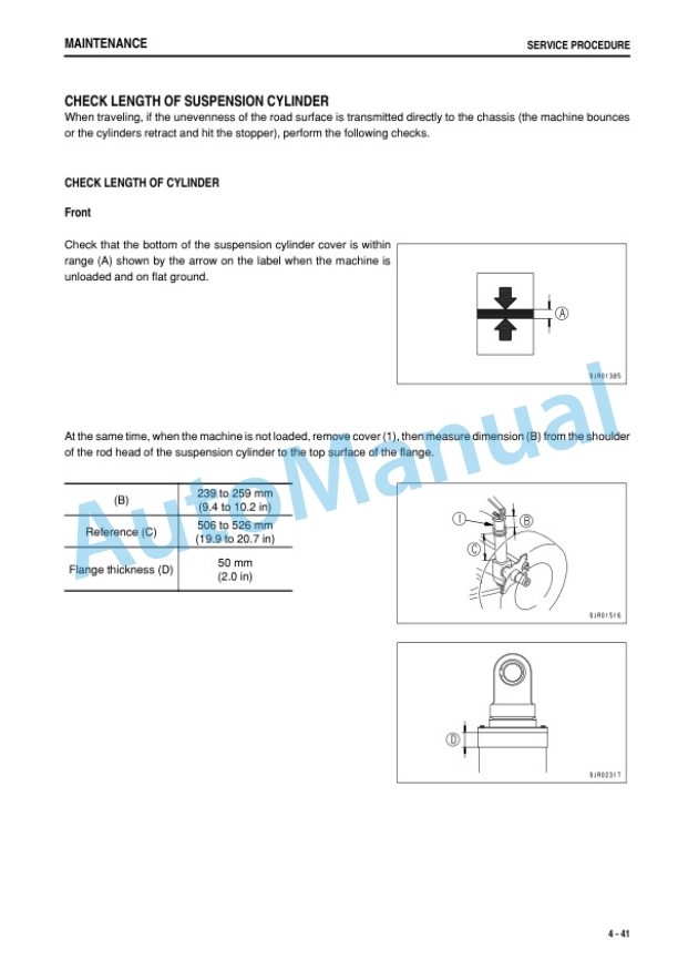 Komatsu HD465-7R Dump Truck Operation and Maintenance Manual LEAMH467R4-4