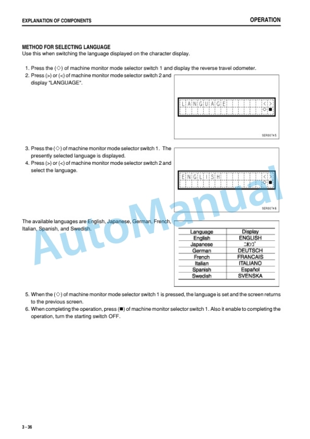 Komatsu HD465-7R Dump Truck Operation and Maintenance Manual PEN01172-09-2