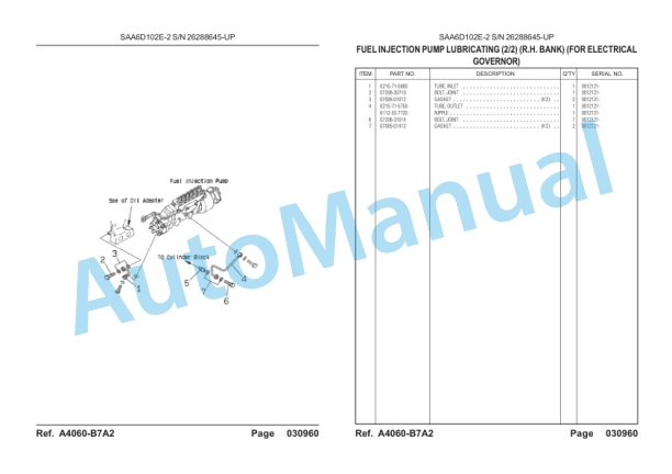 Komatsu HD785-5 Dump Truck Parts Manual LEPBH78500-2