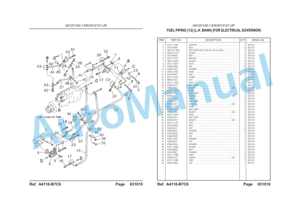 Komatsu HD785-5 Dump Truck Parts Manual LEPBH78501-2