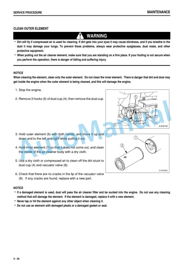 Komatsu HD785-7 Dump Truck Operation and Maintenance Manual TEN00863-06-4