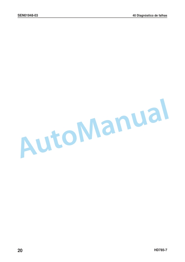 Komatsu HD785-7 Dump Truck Shop Manual KPBM127413-5