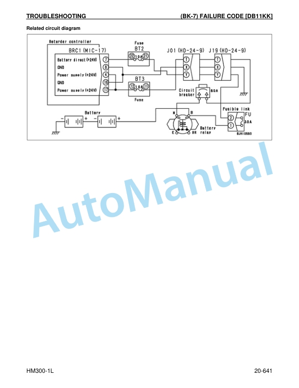 Komatsu HM300-1L Articulated Dump Truck Shop Manual CEBM015200-4
