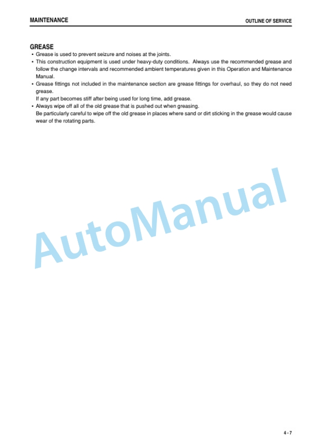 Komatsu HM300-2R Articulated Dump Truck Operation and Maintenance Manual PEN00470-20-4