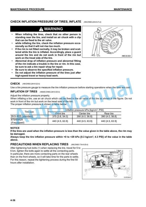 Komatsu HM400-3R Articulated Dump Truck Operation and Maintenance Manual PEN01516-03-3