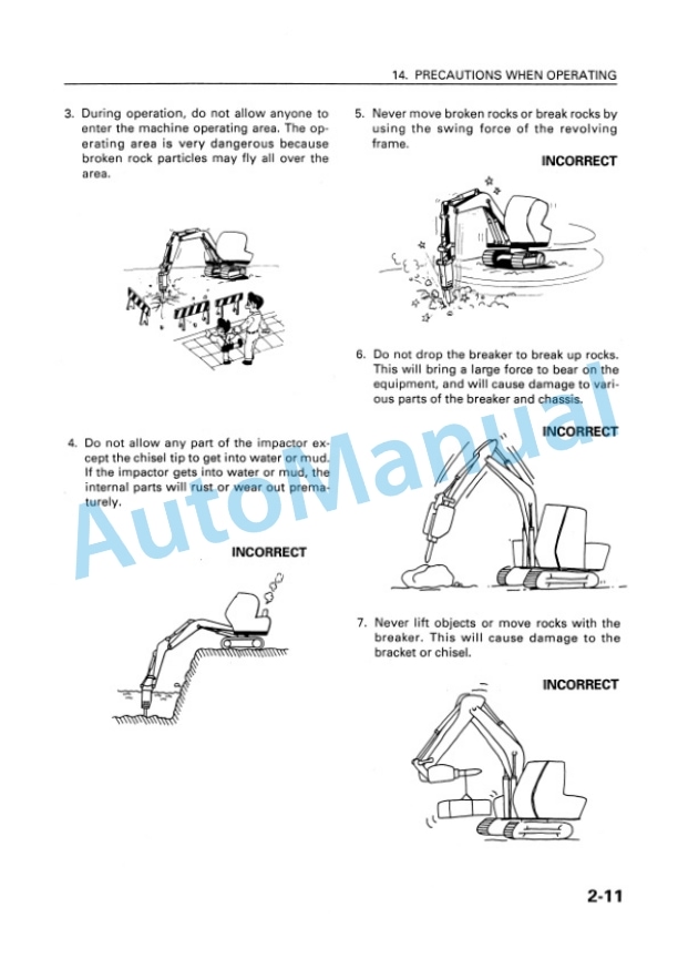 Komatsu JKHB1500 Hydraulic Breaker Operation and Maintenance Manual SEAP000802-3