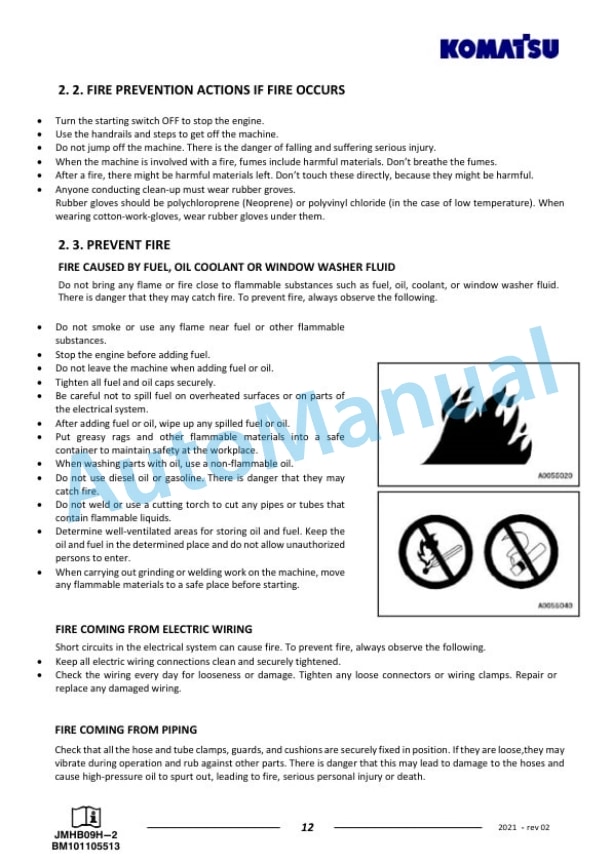 Komatsu JMHB09H-2 Hydraulic Breaker Operation and Maintenance Manual PEN01727-00-2