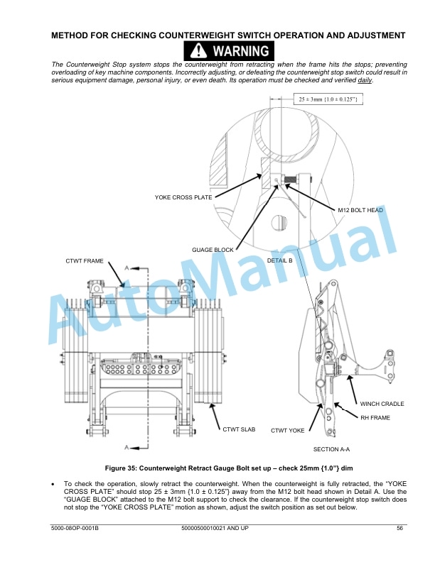Komatsu K170 PipeLayer Operation and Maintenance Manual 5000-08OP-0001B-4