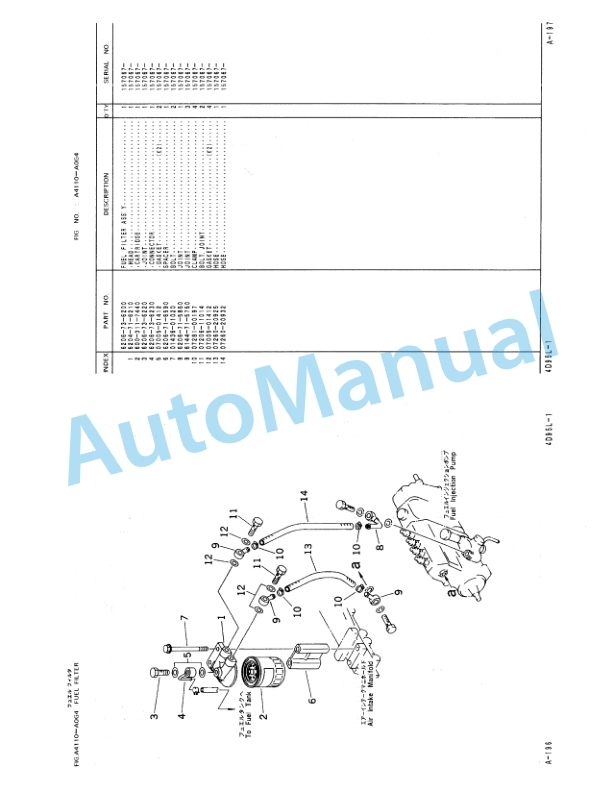 Komatsu LC605-2 Crawler Crane Parts Manual PEPB013001-2