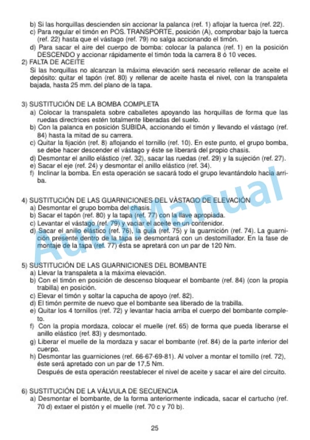 Komatsu ML16-1R, ML22-1R, ML30-1R Forklift Truck Parts Manual 60422349-7a-5