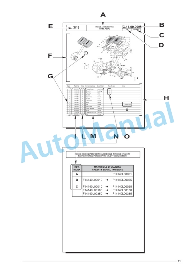 Komatsu MWP 20F-1R, MWP 30F-1R Forklift Truck Parts Manual 60422344-2