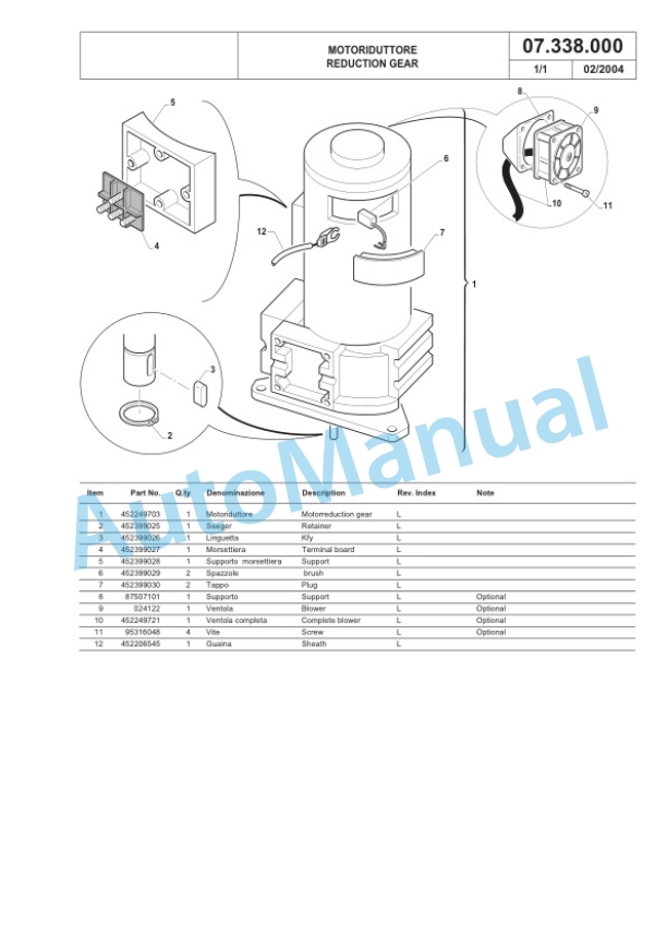 Komatsu MWP 20F-1R, MWP 30F-1R Forklift Truck Parts Manual 60422344-5