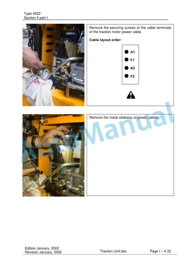 Komatsu MWP20F-1R, MWP30F-1R, MWS14F-1R, MWS20F-1R, MWS14FA-1R, MWS20FA-1R Forklift Truck Workshop Manual 60424519GB Part I-3