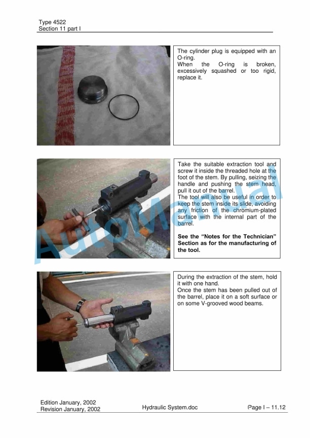 Komatsu MWP20F-1R, MWP30F-1R, MWS14F-1R, MWS20F-1R, MWS14FA-1R, MWS20FA-1R Forklift Truck Workshop Manual 60424519GB Part II