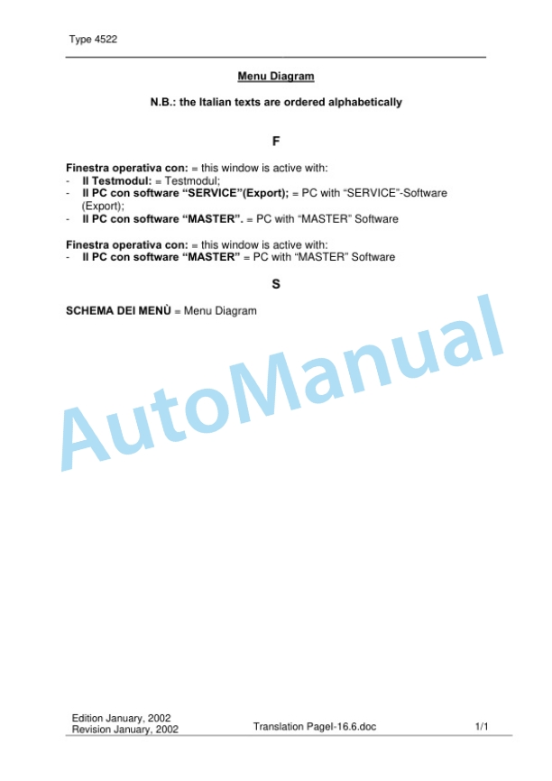 Komatsu MWP20F-1R, MWP30F-1R, MWS14F-1R, MWS20F-1R, MWS14FA-1R, MWS20FA-1R Forklift Truck Workshop Manual 60424519GB Part II-2
