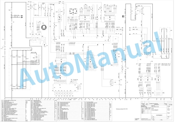 Komatsu MWP20FS-1R Forklift Truck Workshop Manual 45378042300-3