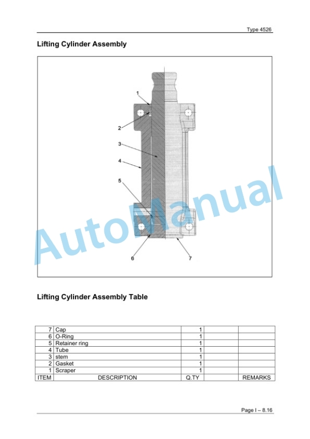 Komatsu MWP22-1R, MWP30-1R, MWS14-1R, MWS20-1R, MWS14W-1R, MWS20W-1R Forklift Truck Workshop Manual 60424525 Part I-5
