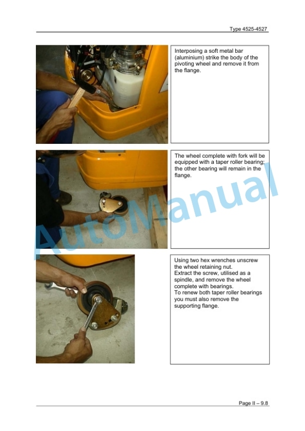 Komatsu MWP22-1R, MWP30-1R, MWS14-1R, MWS20-1R, MWS14W-1R, MWS20W-1R Forklift Truck Workshop Manual 60424525 Part II-5