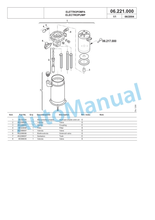 Komatsu MWP22-1R, MWP30-1R Parts Manual 60422346 Rev.006-5