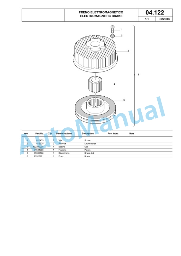 Komatsu MWQ 20-2R, MWQ 20S-2R Forklift Truck Parts Manual 60422374-4