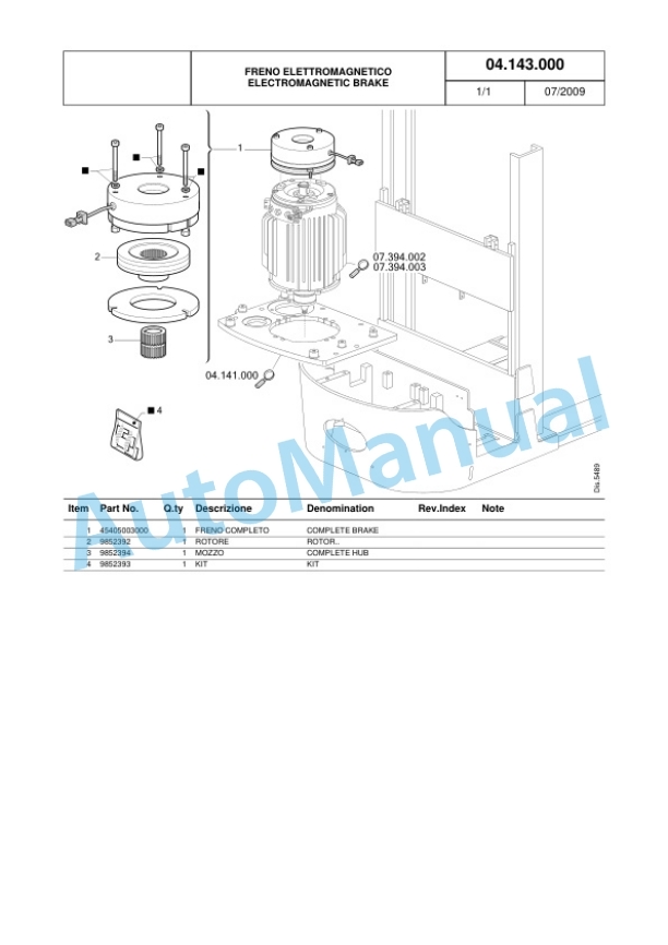 Komatsu MWQ07-3R Parts Manual 45408047801 Rev.002-4