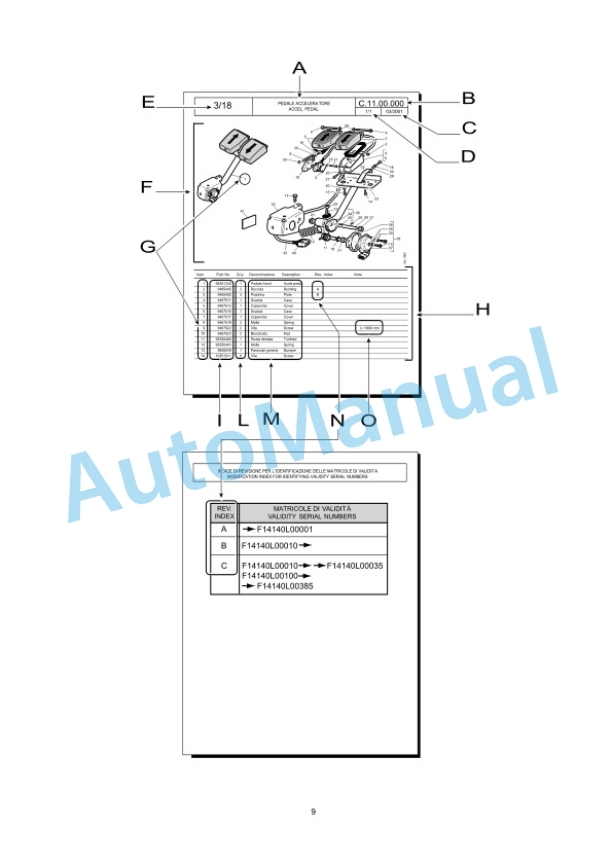 Komatsu MWQ20-1R, MWQ20S-1R Parts Manual 60422354 Rev.001-2