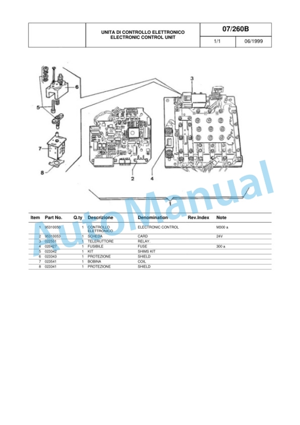 Komatsu MWQ20-1R, MWQ20S-1R Parts Manual 60422354 Rev.001-5